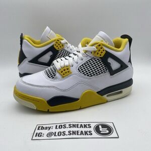 Size 8W6.5M - Air Jordan 4‎ Retro Vivid Sulfur W(AQ9129-101)